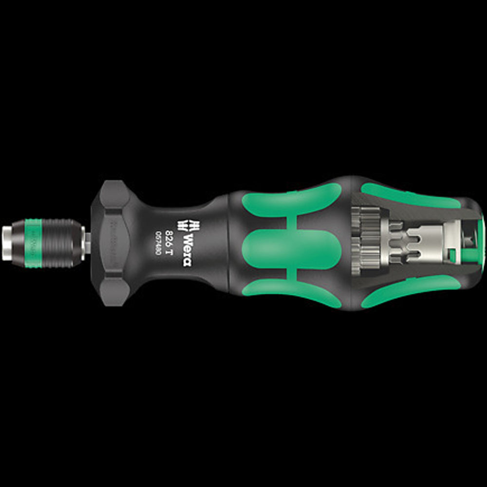 826 T Kraftform Turbo Bits Screwdriver, Rapidaptor quick-release chuck
